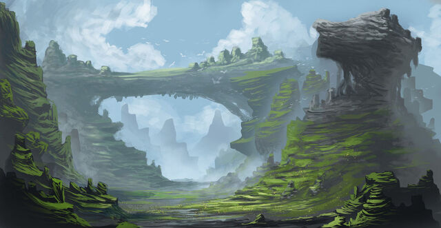 File:Fantasy landscape by azelinus-d5ysvlf.jpg