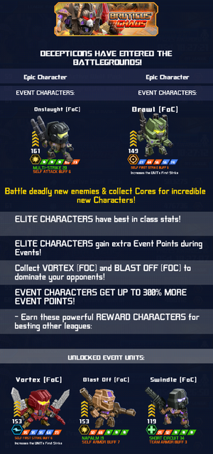 Event Bruticus Chaos