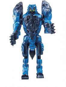 Steeljaw toy transformed