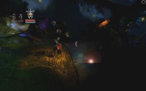 Bats attacking