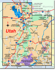 Utah map