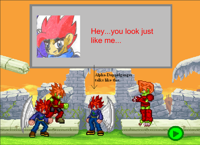 Alpha doppleganger