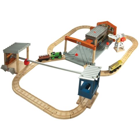File:WoodenRailwayPercyattheDiesleworksset.jpg