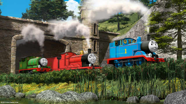 File:Thomas,PercyandJamesatTidmouthTunnelpromo.png