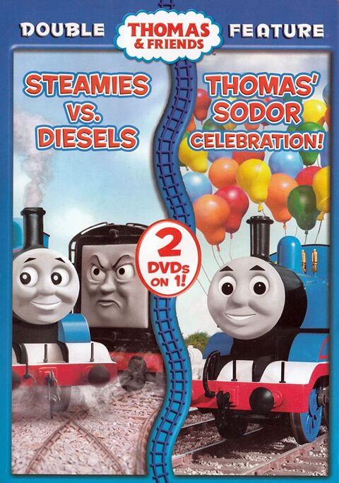 File:SteamiesvsDieselsandThomas'SodorCelebrationDoubleFeature.jpg