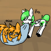 Navi and tiger pillow