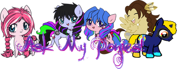 DizzykatPoniesLogo