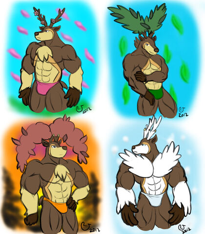 File:Four season of sawsbuck by caseyljones-d5ftf84.jpg