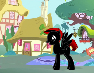 PonyWithBackground shadowstorm with lighting