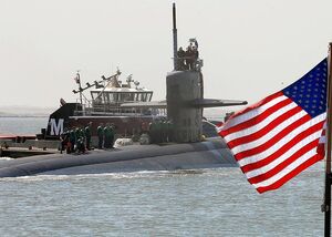 002 The Los Angeles-class fast attack submarine USS Minneapolis-St. Paul (SSN 708), returns from her final six-month deployment before inactivation-1-.jpg