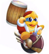 Dedede on Wheelie