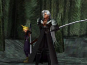 Sephiroth battle appearance