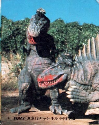 File:Dimetrodon and T-rex.jpg