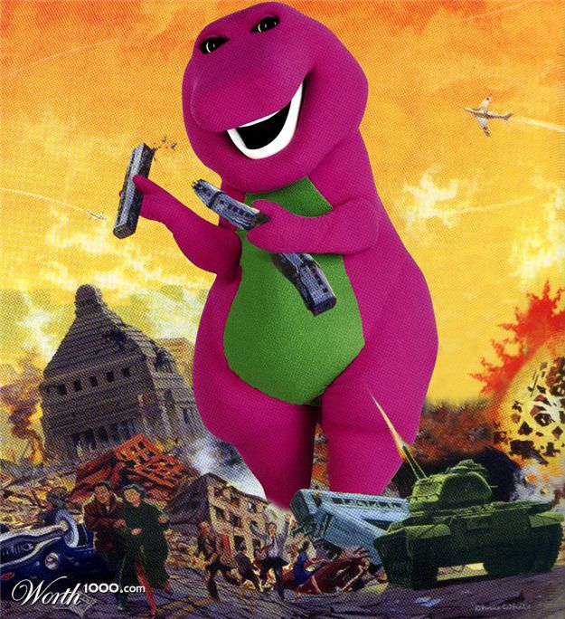 scary barney scary barney