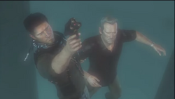Drake's Deception - Nathan holding a flare gun