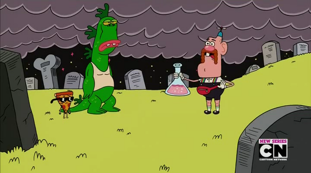File:Uncle Grandpa, Belly Bag, Mr. Gus, and Pizza Steve in Tiger Trails 10.png