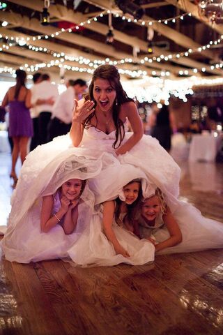 File:Adorable-flower-girls-hiding-under-dress.jpg