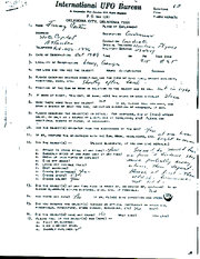 Jimmy Carter UFO 1