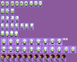 Asriel sprites