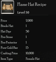 Flame Hat Rec