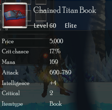 Chained Titan Book