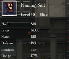 Flaming Suit