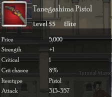 Tanegashima Pistol