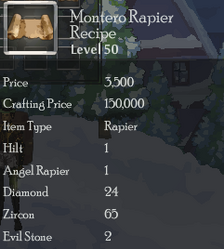 Montero Rapier Rec