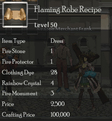 Flaming Robe Rec