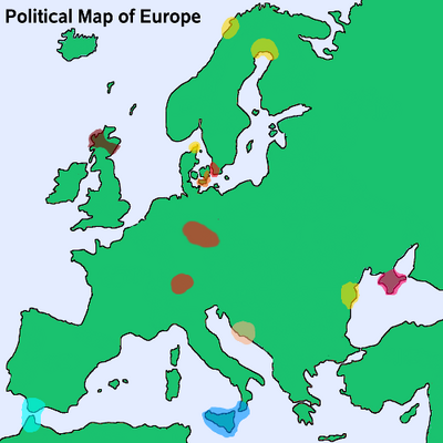 European Political Map