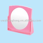 2012 fashion plastic Two sided table Vanity mirror