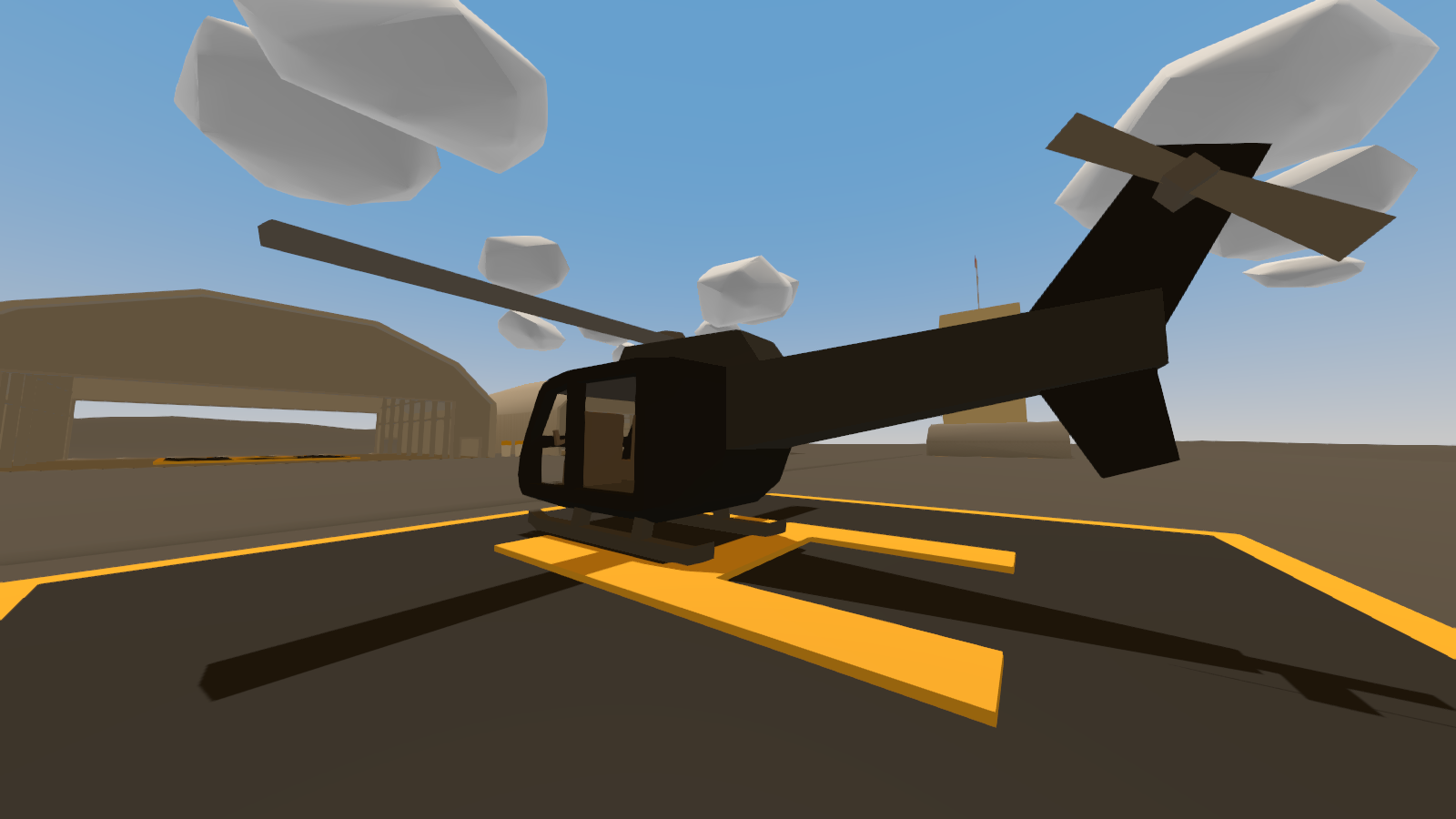 Боевой вертолет Unturned