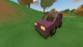 Pinkes Auto-0