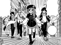 Kirie leads the group