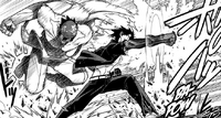Kaito's surprising attack
