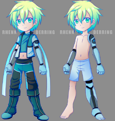 Rhenn derring lipsync character by monochromeagent-d6chnqq