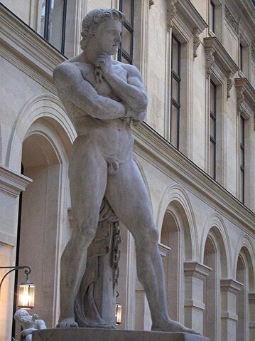 File:Spartacus statue by Denis Foyatier.jpg