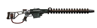 Experimental rail gun