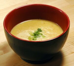 Banana pepper soup