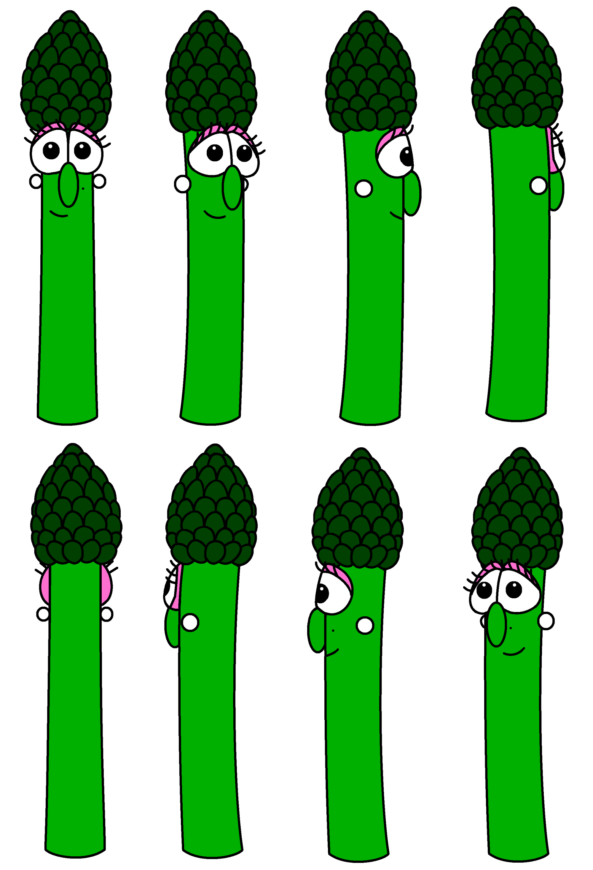 Asparagus Girls VeggieTales It's For the Kids! Wiki FANDOM