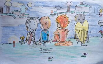 A mini minecraft tale the aether world by larrydacat-d9pw9hg