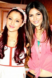 Victoria Justice and Ariana Grande