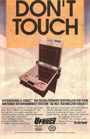 NES U-Force Advertisement