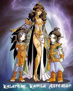 La famille de Kalandre