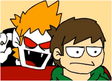 Vampire Matt attacks Edd