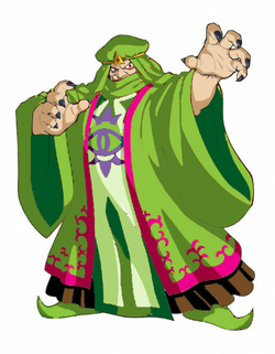 Agahnim in game art