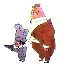 Rocky and mugsy