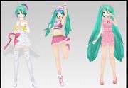 3 outfits