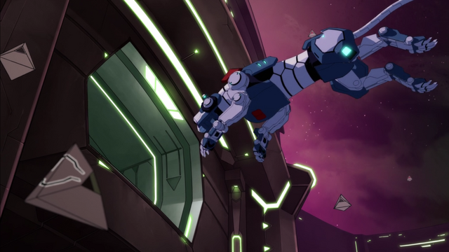 File:S2E10.39. Blue Lion slow leap into Beta Traz hangar.png