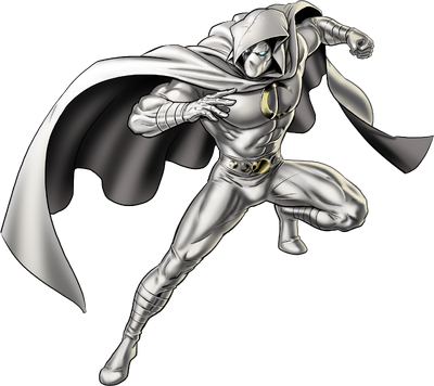 Moon Knight Right Portrait Art